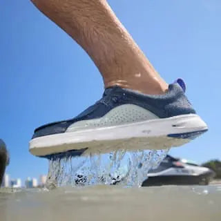 HEYDUDE Wally Hey2O Mesh – Mens Comfortable Casual Slip on Summer Shoes for Water